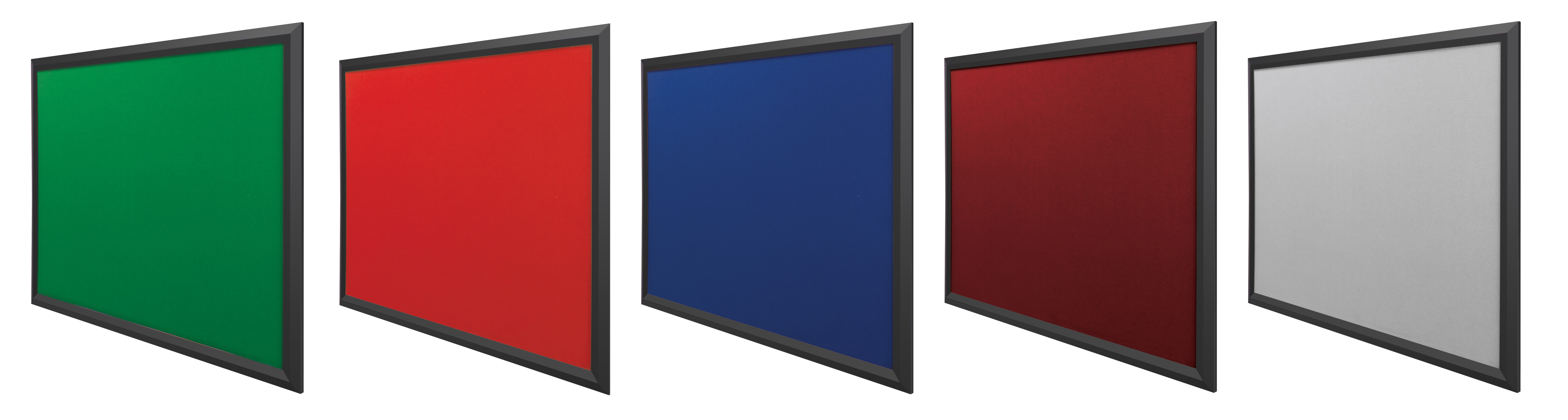 Eco-Friendly Premier Black Framed Felt Notice Boards